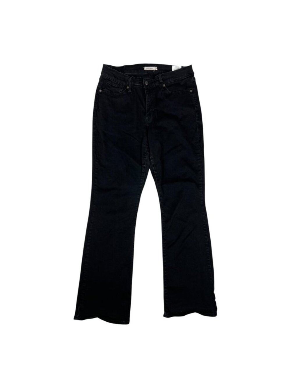 Levis 517 Jeans Women's 14 Black Classic Bootcut Stretch Denim Dark Wash Pants